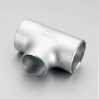 DIN AISI GOST Steel Stainless Steel Super Duplex Pipe Fitting Butt Welded Equal Tee
