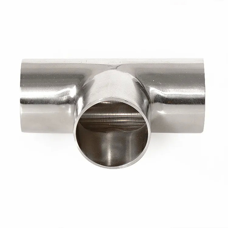 Pipe Fittings Stainless Steel Tee 304 316 SCH10 Water Supply  Seamless Tees DN40