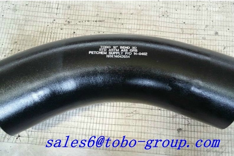 3D 3 1/2'' SCH 80 Ti Alloy R50550/GR.3 ASTM Stainless Steel Elbow Long Radius 90 Degree Titanium Elbow