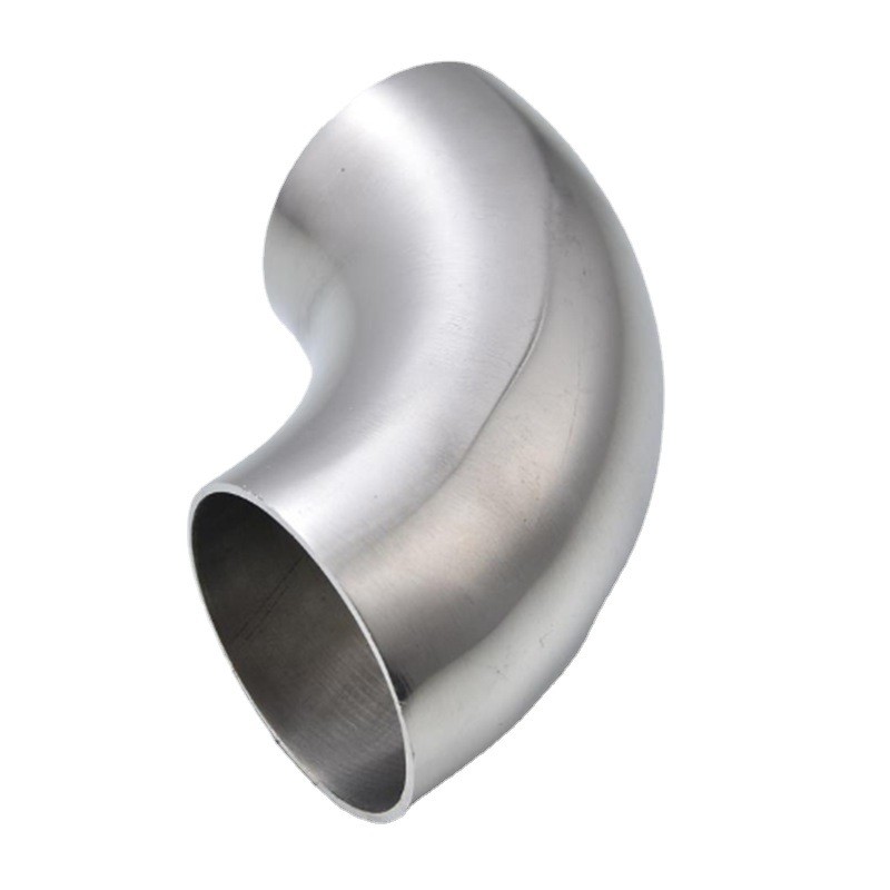 304 316L Stainless Steel Welded Pipe Fittings 90 Degrees Elbow Stainless Steel Pipe Connection Fittings