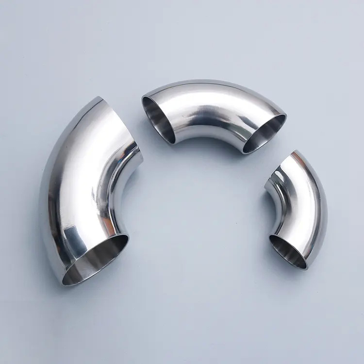 Stainless Steel Pipe Fitting Elbow Male Elbow 1/4 Bsp X 8 Mm Od Pipe  View Larger Image Add To Compare  Share Sanitary