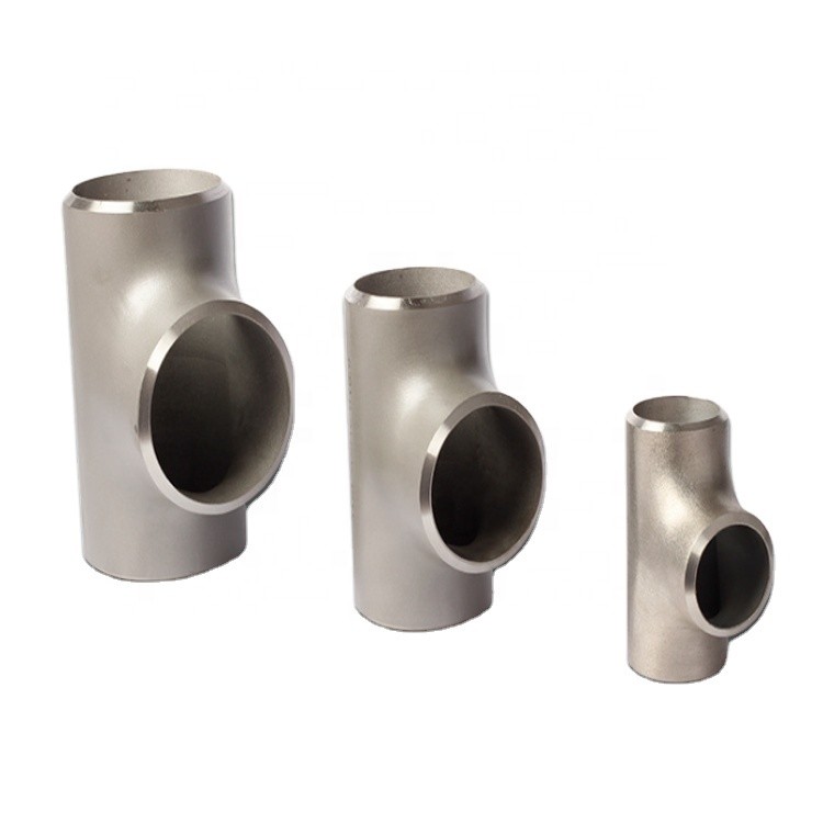 Super Duplex UNS S32750/S32760/S31803 ASME B16.9 Fittings 1-48 Inch Stainless Steel Pipe Tee Seamless