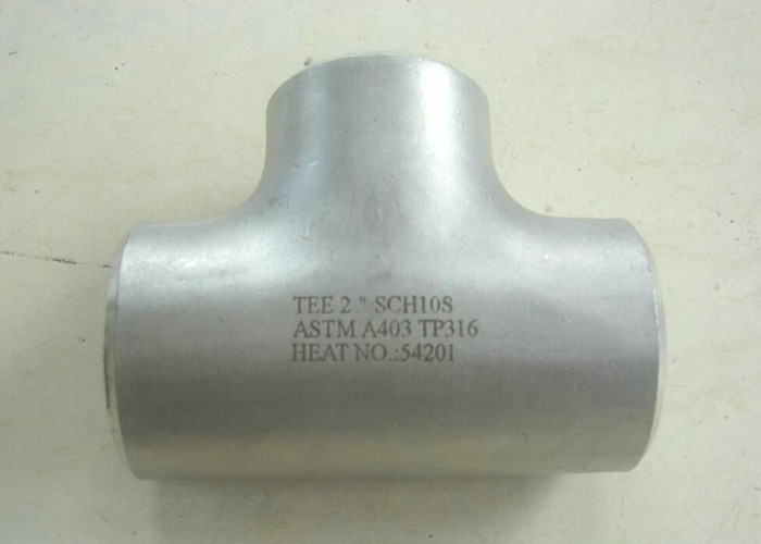 90 Elbow Fitting Straight Tee / Stainless Steel Reducer 1” To 60” SCH10S To SCH160