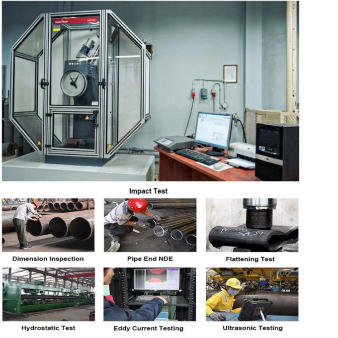 ASTM A53 API 5L 탄소강 원활한 파이프 및 튜브 7