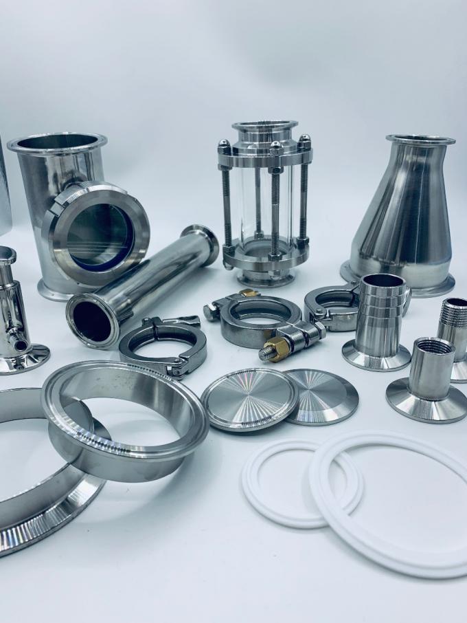 증류기 용 위생 4 인치 6 인치 8 인치 10 인치 트라이 클램프 트라이 클로버 피팅 1