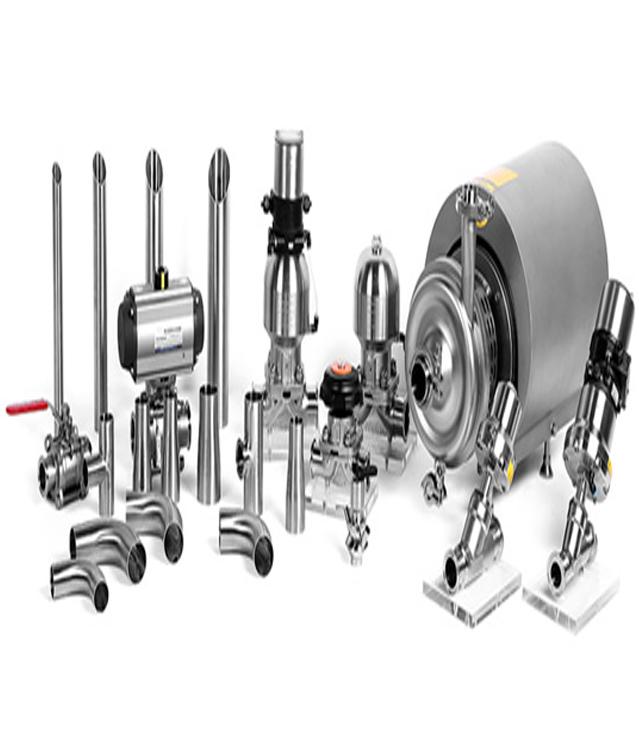 에 대한 최신 회사 뉴스 1 "~ 6" Yuanan RF 위생 팔꿈치 스테인레스 스틸 SS304 SS316 90도 용접 팔꿈치  1