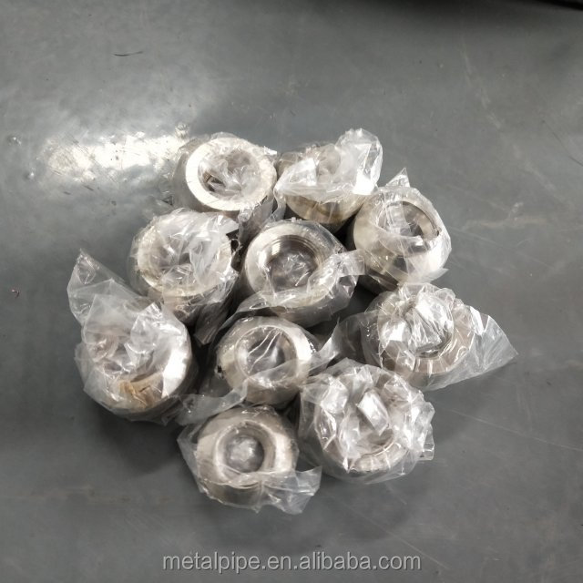 금속 고품질 스테인리스 스틸 웰도렛 1/2 인치 ASTM 182 Gr. F51 차원 AS MSS SP-97 SCH 40S 15