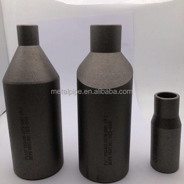 METAL ASTM A312 TP316L 중심 스웨이지  Nipple BLE*PSE 스테인리스 스틸 파이프 피팅 스웨이지  Nipple 4