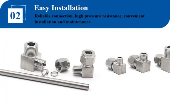 스테인리스 스틸 WP304L WP316L 동일 티 SCH STD 스레드 티 1