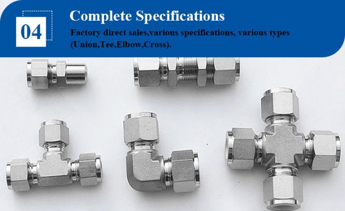 스테인리스 스틸 WP304L WP316L 동일 티 SCH STD 스레드 티 3