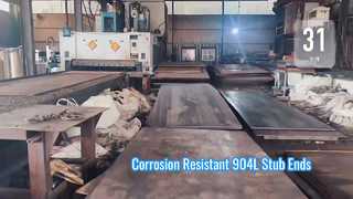 ASTM B366 WP904L 스텁 끝 부식 방지 피팅