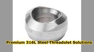 고품질 316L 스테인레스 스틸 Threadolet 파이프 피팅