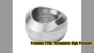 ASTM A182 F316L Threadolet 고압 분기 피팅