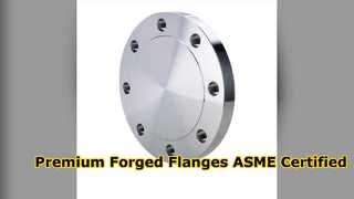 고압 단조 강철 플랜지 ASME 인증