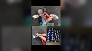 90° LR 엘보우 1" Sch80 A403 WP316L | 스테인레스 스틸 파이프 피팅