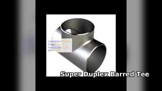 슈퍼 듀플렉스 스틸 바드 티 ASME B16.9 고성능