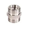 Stainless Steel Threaded Galvanized Steel Brass Fitting Male Stud Coupling Swage Nipple