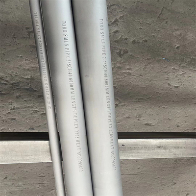 China Factory Supply Stainless Steel Decorative Welded Round Ss Pipe SUS 2205 Duplex Ss Pipe Stainless Steel Tube