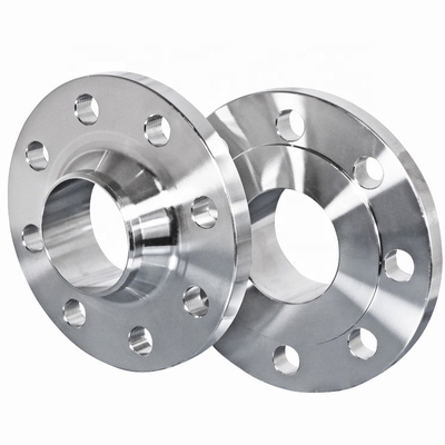 Customized ANSI 150lb-2500lb 1/2"-72" SS WN Flanges Stainless Steel Weld Neck Flange