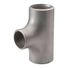 ASME B16.9 TR Sand Rolled Stainless Steel Reducing Tee Equal TEE 1/8"-60" Butt Welded SS Tube Fitting