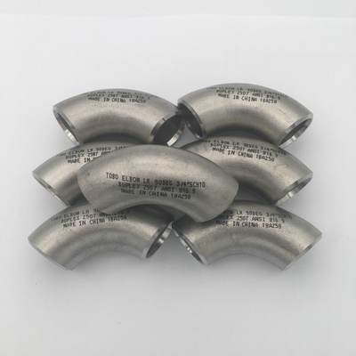Butt Weld Super Duplex Stainless Steel 2507 90° Elbow Seamless ASME B16.9