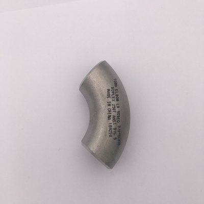 BW Super Duplex Stainless Steel UNS S32750 90° LR Elbow Seamless ASME B16.9