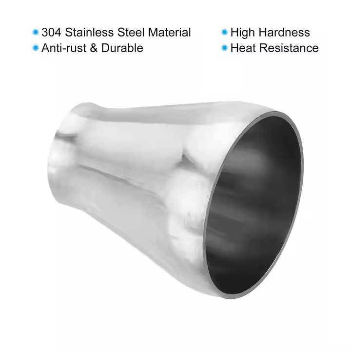 ASME B16.9 Carbon Steel Pipe Fitting Butt Welded Seamless Concentric Reducer For Pipe-line Connection Sch40 2