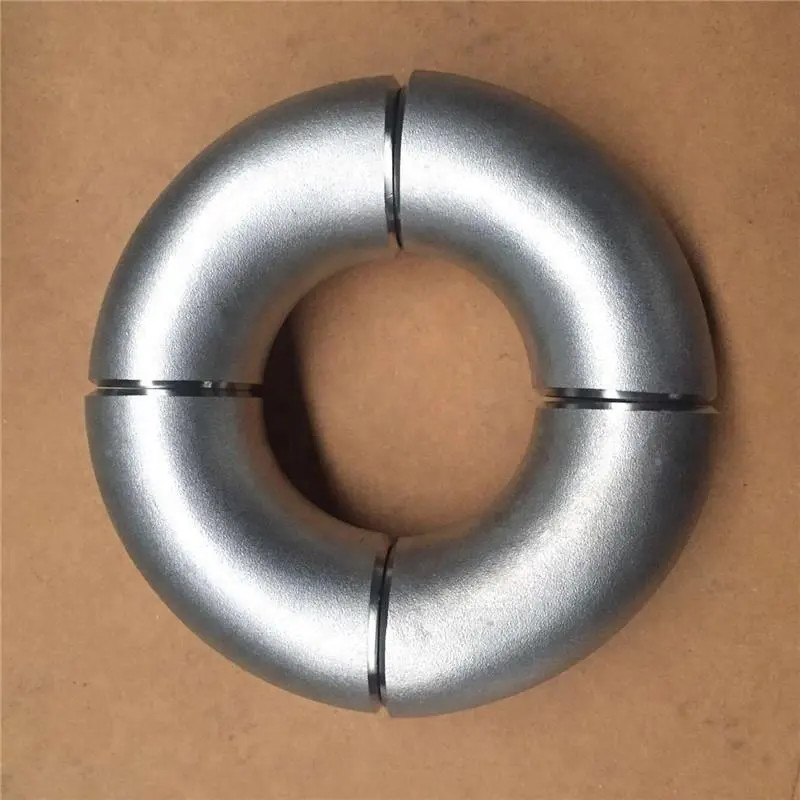 Welsure SUS304 Butt Welding ASTM Copper Nickel Pipe Fitting 45 Degree Elbow