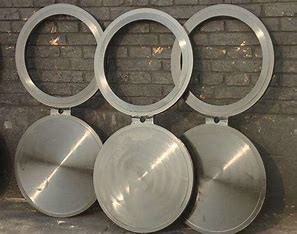 1500LB BL Flange RF Round Shape ASTM A182 F904L Steel Forge Flanges Highly Durable 12 inch Diameter Forge Flange