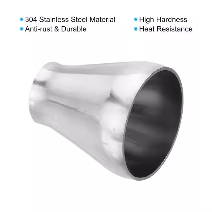 ASME B16.9 Carbon Steel Pipe Fitting Butt Welded Seamless Concentric Reducer For Pipe-line Connection Sch40 2