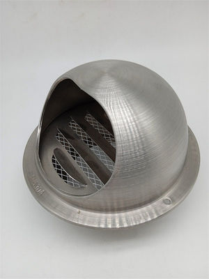 Air Vent Cap Outlet Heating Cooling Waterproof Wall Stainless Steel 6 inch