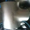 Asme b16.9 schedule 40 steel pipe fittings tee pipe reducing tee stainless steel dn100 equal tee 304