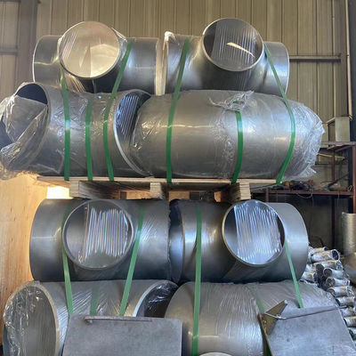 Welsure Stainless steel B16.9 butt-weld ends tee stainless steel tube fittings