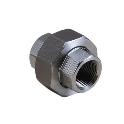 Custom Threaded Union High Pressure Stainless Steel Fittings SS304/316 Union