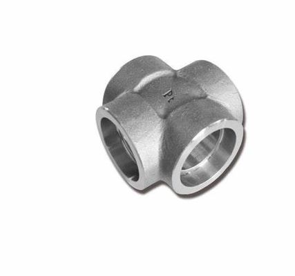 Stainless Steel 304/316 Socket Weld Cross Forged Socket Welding Pipe Fitting