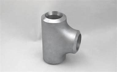 Welded Tee Junction 304 316 Stainless Steel Pipe Fittings Food Grade