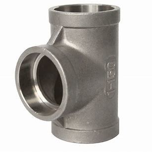 High Pressure Forged Carbon Steel/Stainless Steel Socket Welding Tee 3000/6000/9000Lbs Pipe Fittings