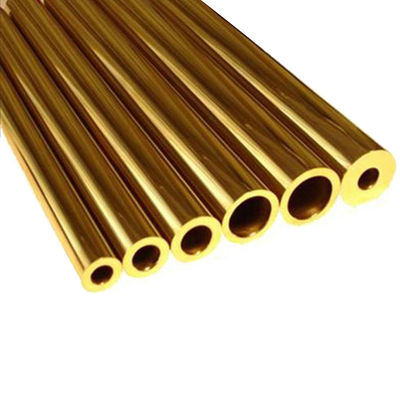 Pure Copper Nickel Pipe 20mm 25mm Copper Tubes 3/8 Brass Tube Pipe