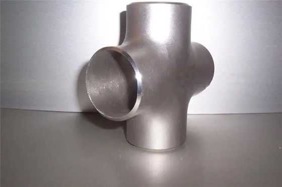 304/316L Stainless Steel Cross, Sch40 Butt-Weld Fitting Equal Tee Type for Piping System