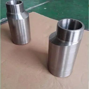 METAL 1"-10" Titanium Alloy TA2 TA7 TA12 Swaged Nipple Forged Pipe Fittings