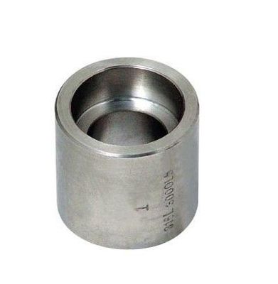 stainless steel socket welding coupling banded /black  pipe nipple Weld Merchant Socket Coupling
