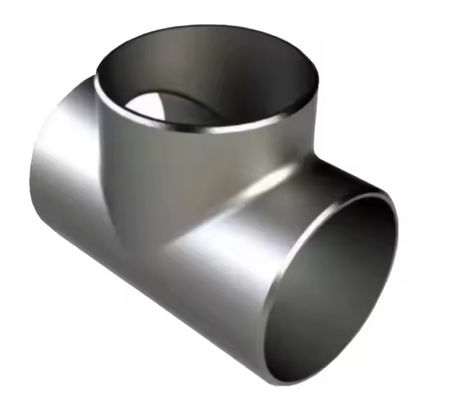 Stainless Steel Tee with ASTM JIS BS DIN Standard and Equal Tee for SGS/BV/ABS/LR/TUV/DNV/BIS/API/PED Certification