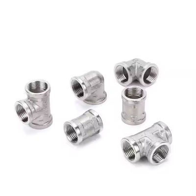Sanitary Equal T-Shape Stainless Steel Welded Tee with Polished Mirror Fittings