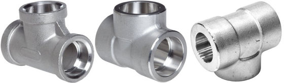 3000lbs ASTM A105 High Pressure Socket Weld Forged Tee Carbon Steel Forged Pipe Fittings
