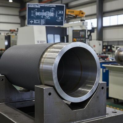 해양 및 해양 응용 분야의 엄격한 표준을 충족하도록 제조된 맞춤형 벽 두께 듀플렉스 합금 파이프