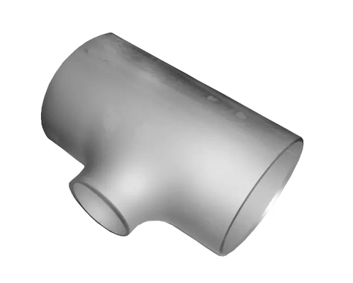 ASME B16.9 스테인리스 스틸 바 억제 티 SCH80 맞대기 용접 내식성 피팅