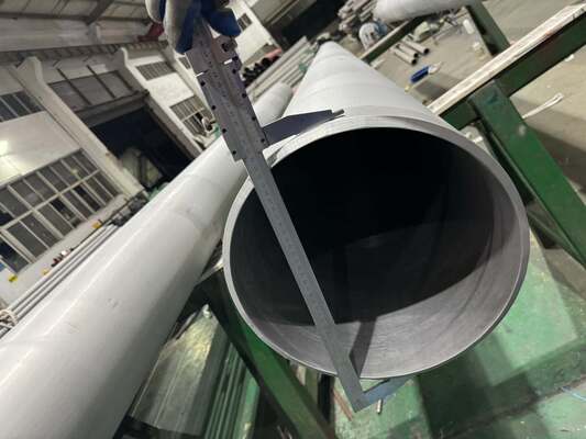JIS Standard Duplex Stainless Steel Pipe Customized OD & Length Available