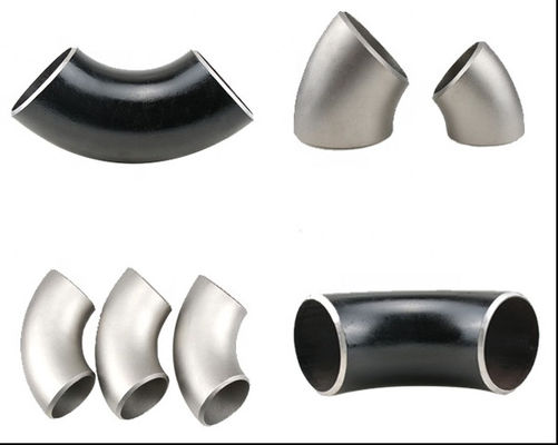 Carbon Steel Butt Welding Fittings 316L Fitting Stainless Steel 90 Deg Elbow Pipe Fitting For Pipe